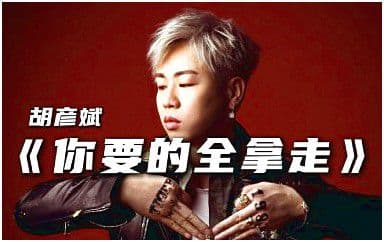 你要的全拿走吉他谱_胡彦斌_C调简单版