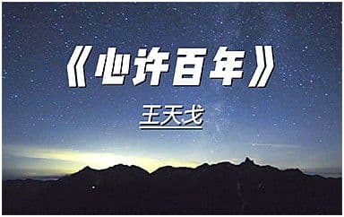 心许百年吉他谱_王天戈_C调指法原版弹唱谱