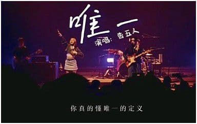 唯一吉他谱_告五人_C调指法弹唱谱