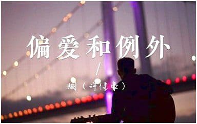 偏爱和例外吉他谱_许佳豪_G调指法弹唱谱图片