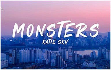 Monsters吉他谱_Katie Sky_G调指法弹唱谱图片