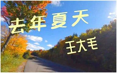 去年夏天吉他谱_王大毛_C调指法原版弹唱谱