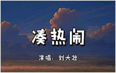 凑热闹吉他谱_刘大壮_G调指法原版弹唱谱