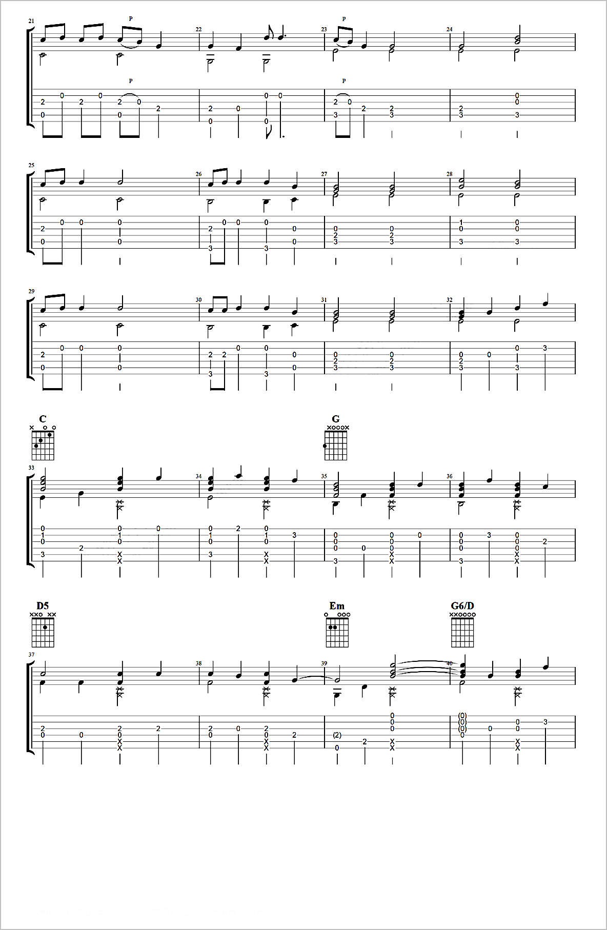Dancing-With-Your-Ghost指弹吉他谱2-Sasha-Sloan