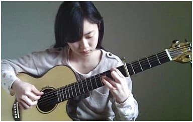 Snow Flower吉他谱指弹版_奏帆_吉他独奏谱_吉他指弹演示